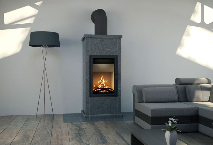 stufa che accumula il calore, stufa tipo Tonwerk